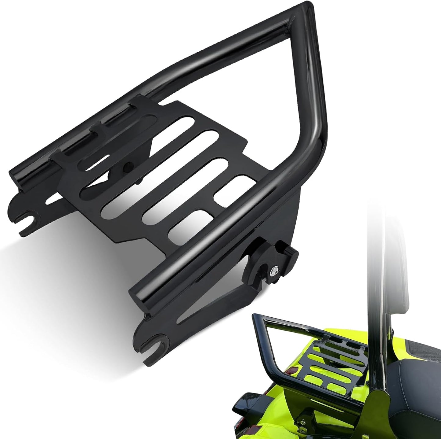 Portaequipajes desmontable Harley Davidson Touring Negro