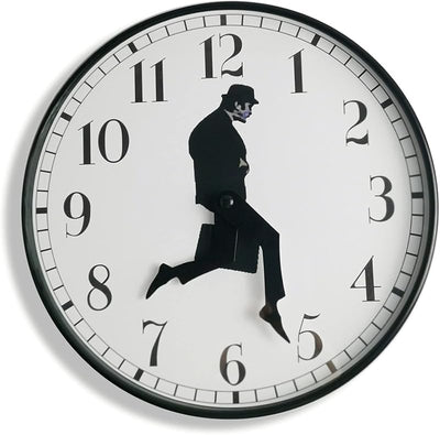 Reloj de pared para dormitorio y sala decoración hogar negro