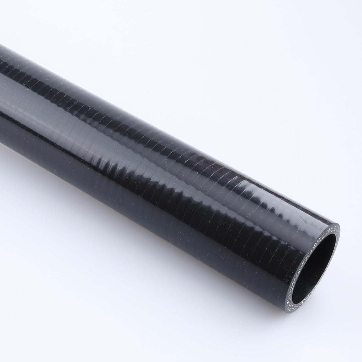 Manguera refrigerante silicona 3 capas 1.5x3.3" negro