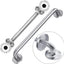 2 Barras agarre ducha 18" acero inox 304 ADA