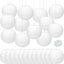 24 Linternas papel blanco 6pulg colgantes decoración bodas fiestas