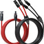 Cable extensión solar 20pies 10AWG 6mm² para 2 paneles