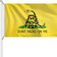 Bandera Dont Tread On Me 4x6ft 210D resistente con ojales