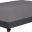 Cubierta mesa rectangular 84x44pulg impermeable gris
