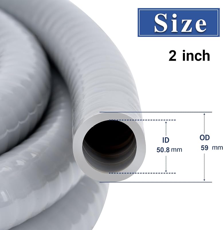 Kit conducto eléctrico 2" 25ft con conectores 5 accesorios