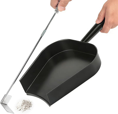 Bandeja de cenizas para huevo verde grande de acero inoxidable 18" con kit de rastrillo para Kamado Joe