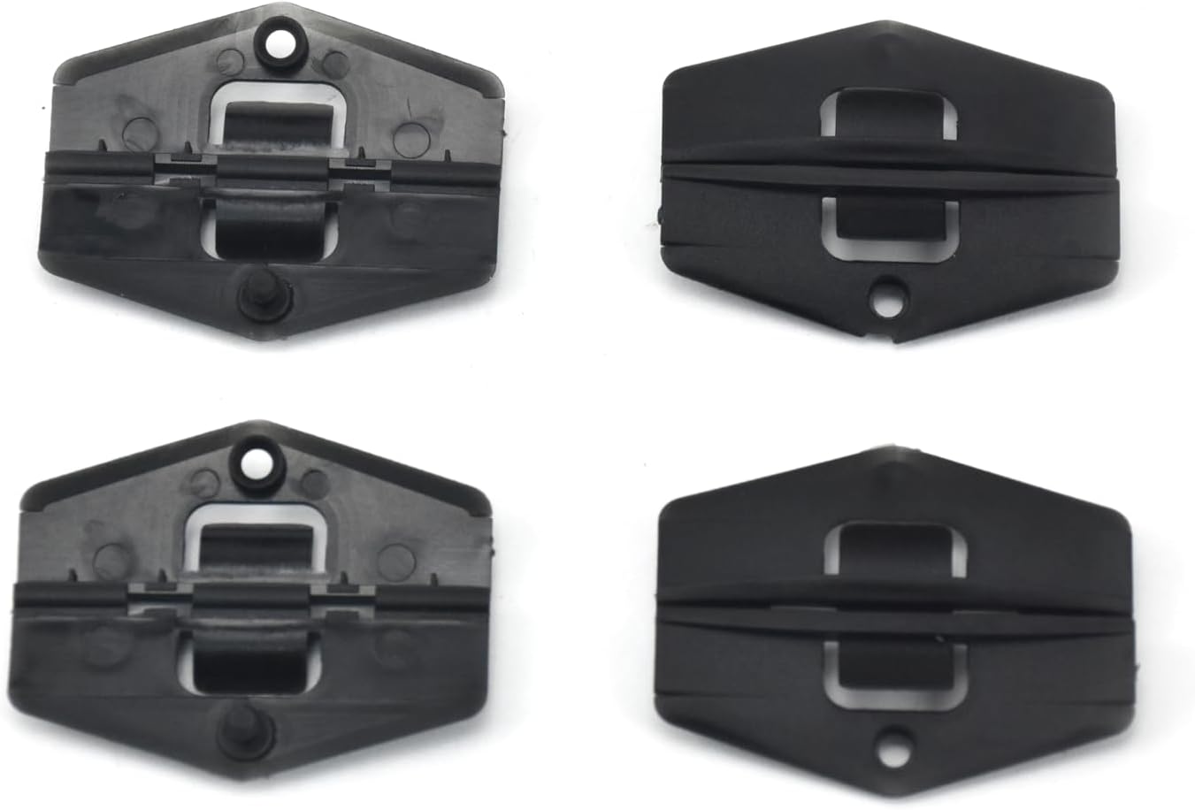 Clips guía vidrio puerta delantera GM 4 Pzas