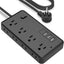 Regleta alimentación 10pies 8 salidas CA 3 USB