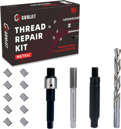 Kit reparación rosca métrica M10X1.5 acero inox 10 pzas
