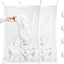 Bolsa lavandería colgante 30x20" set 2 con ganchos