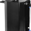 Depósito refrigerante tanque aluminio negro 2L