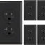 Receptáculo pared 20-125V 2 polos 3 cables autoconectado