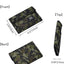 Cartera plegable camuflaje verde impermeable hombre