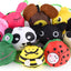 10 bolsas tote plegables reutilizables ecológicas animales