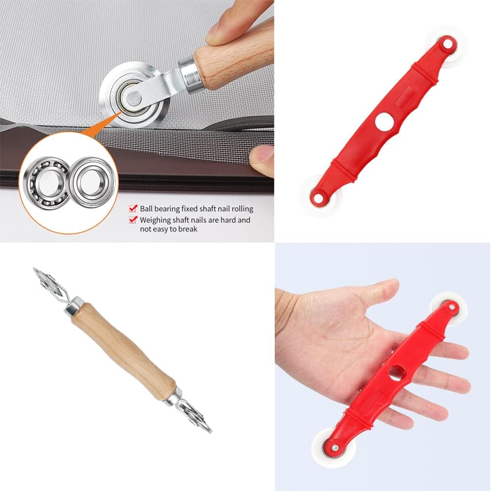 Kit reparación pantalla ventana ranuras
