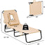 Sillón plegable playa 5 respaldos ajustables almohada
