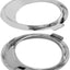 Anillo ajuste cromado bisel luz antiniebla Fusion 13-16