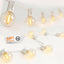 Tira luces G40 50ft impermeables patio 27 LED 2 repuesto
