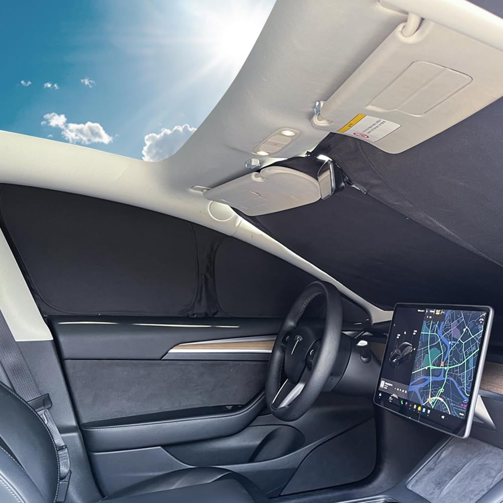 Cortina privacidad camping 8 pzas para Tesla Model 3 5 capas