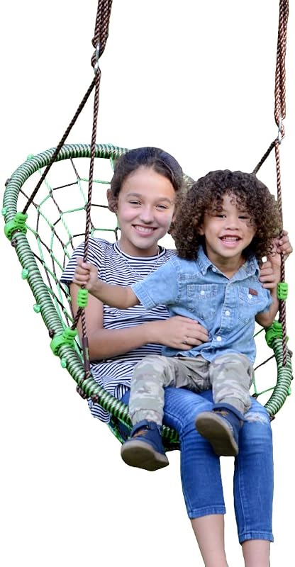 Columpio para niños con estructura metálica 500lbs