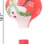 Faroles papel colgantes Navidad 12pulg reutilizables juego 7