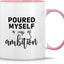 Taza cerámica 11oz con texto motivacional para regalo