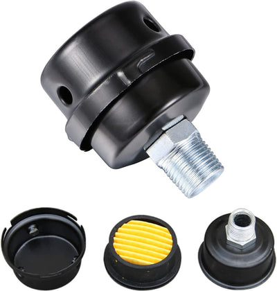 Filtro silenciador compresor aire rosca 1/2 20mm