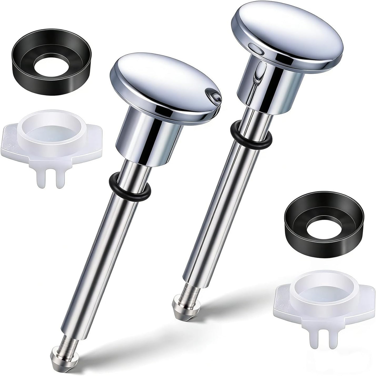 Set 2 piezas reparación desviador bañera válvula taza puerta