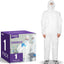 Trajes Hazmat descartables con elásticos 4 tallas