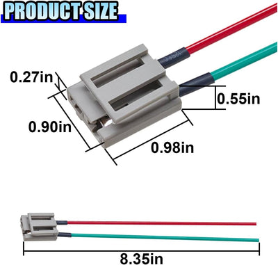 2 Mazos Cables HEI Conector 12V Tacómetro