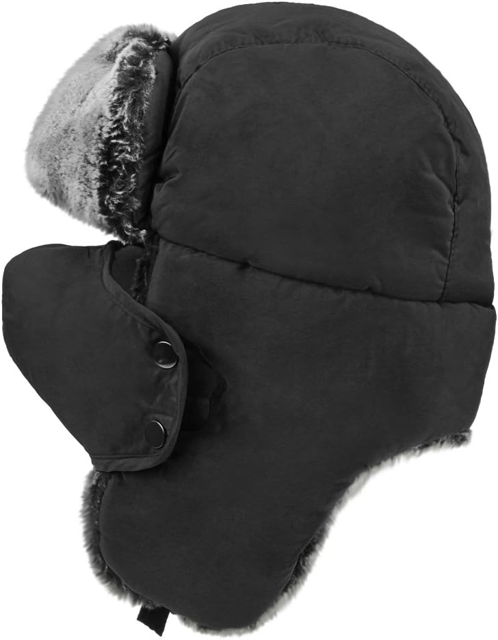 Sombrero invierno niños con orejeras y cubierta cara