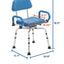 Silla ducha giratoria 360 grados asiento acolchado