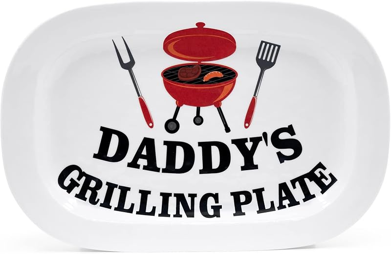 Plato para asar parrilla regalo día del padre
