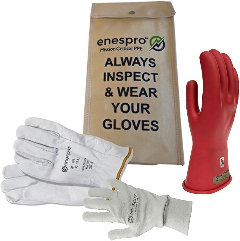 Guantes eléctricos aislados 500V AC 750V DC pack 3
