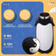 2 Botellas Agua Acero Inox Dibujos Pingüino Taza Viaje Aislada