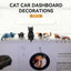 Decoración tablero automóvil accesorios espejo retrovisor gato