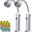 Accesorios parrilla luces LED magnéticas cuello cisne