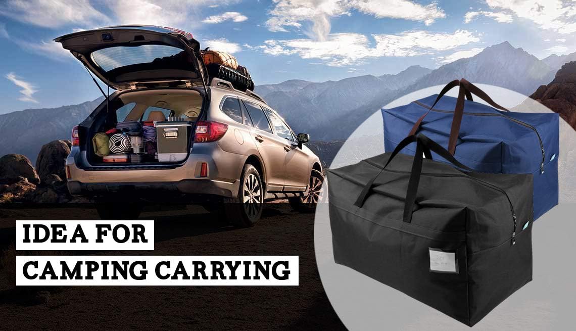 Bolsa con cremallera para árboles luces y ropa cama