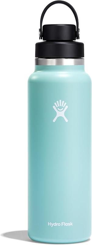 Botella agua acero inox aislado tapa ancha 1180ml