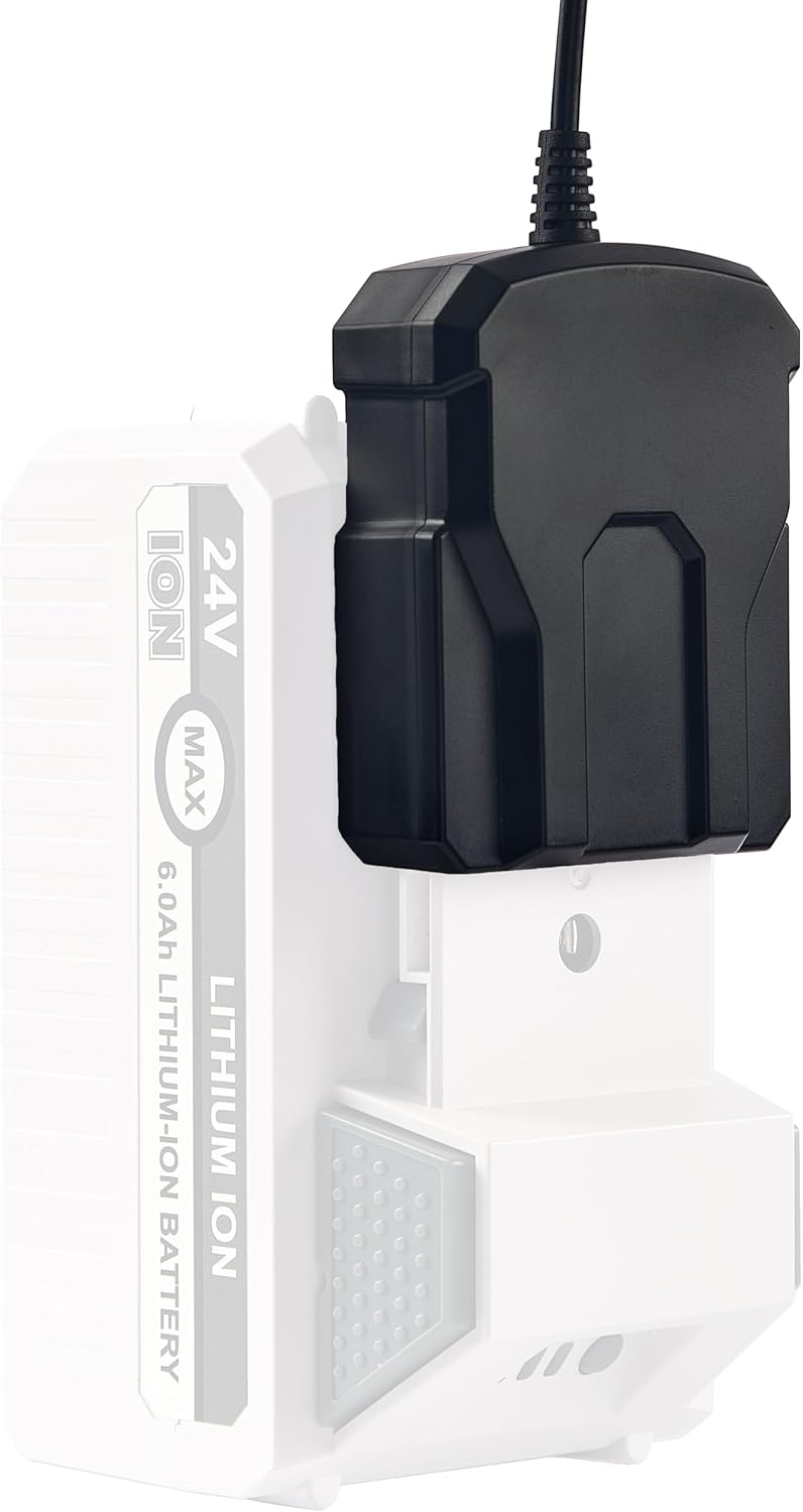 Cargador rápido 24V para baterías Snow Joe y Voltask
