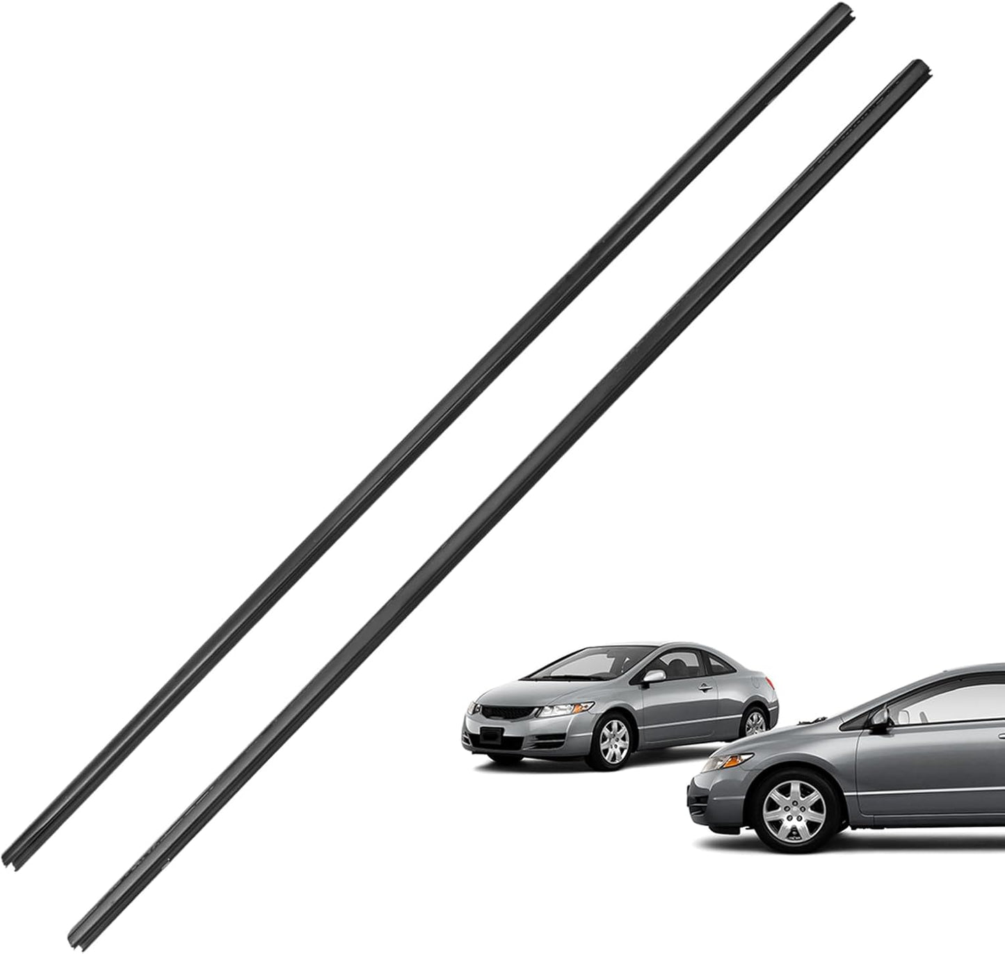 Moldura cinta goma puerta Honda Civic 2P 72410-SVA-A01ZA