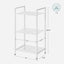 Estante 3 niveles baño sala cocina ajustable blanco