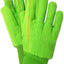 Guantes lona doble palma muñeca punto 72 pares Jumbo hombre