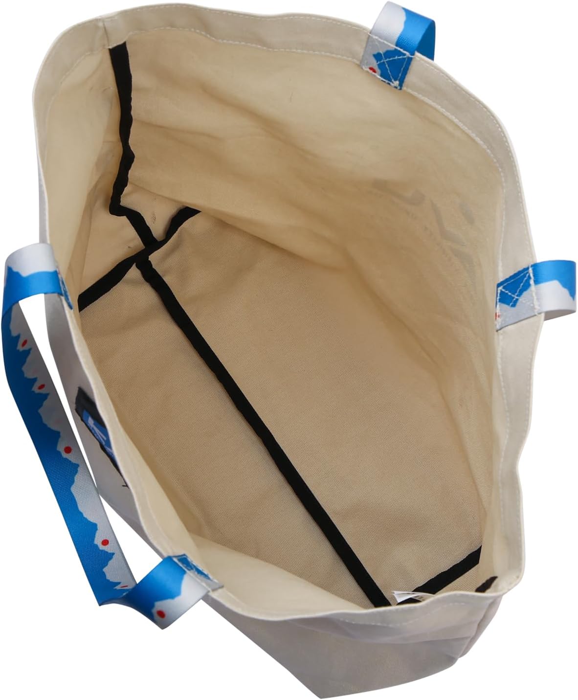 Bolso lona correa hombro clásica