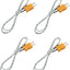 Sensor Termico K Tipo Alambre 4PCS -40 a 400°C Comp TM902C