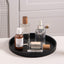 Bandeja baño silicona organiz. cocina decoración mesa negro