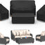 4 Pzas Fundas Impermeables para Muebles Exterior