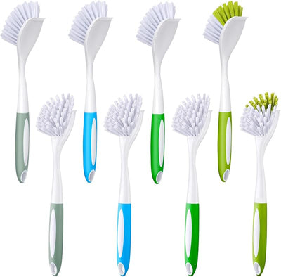 Cepillo cocina con asa cerdas rígidas 4 colores