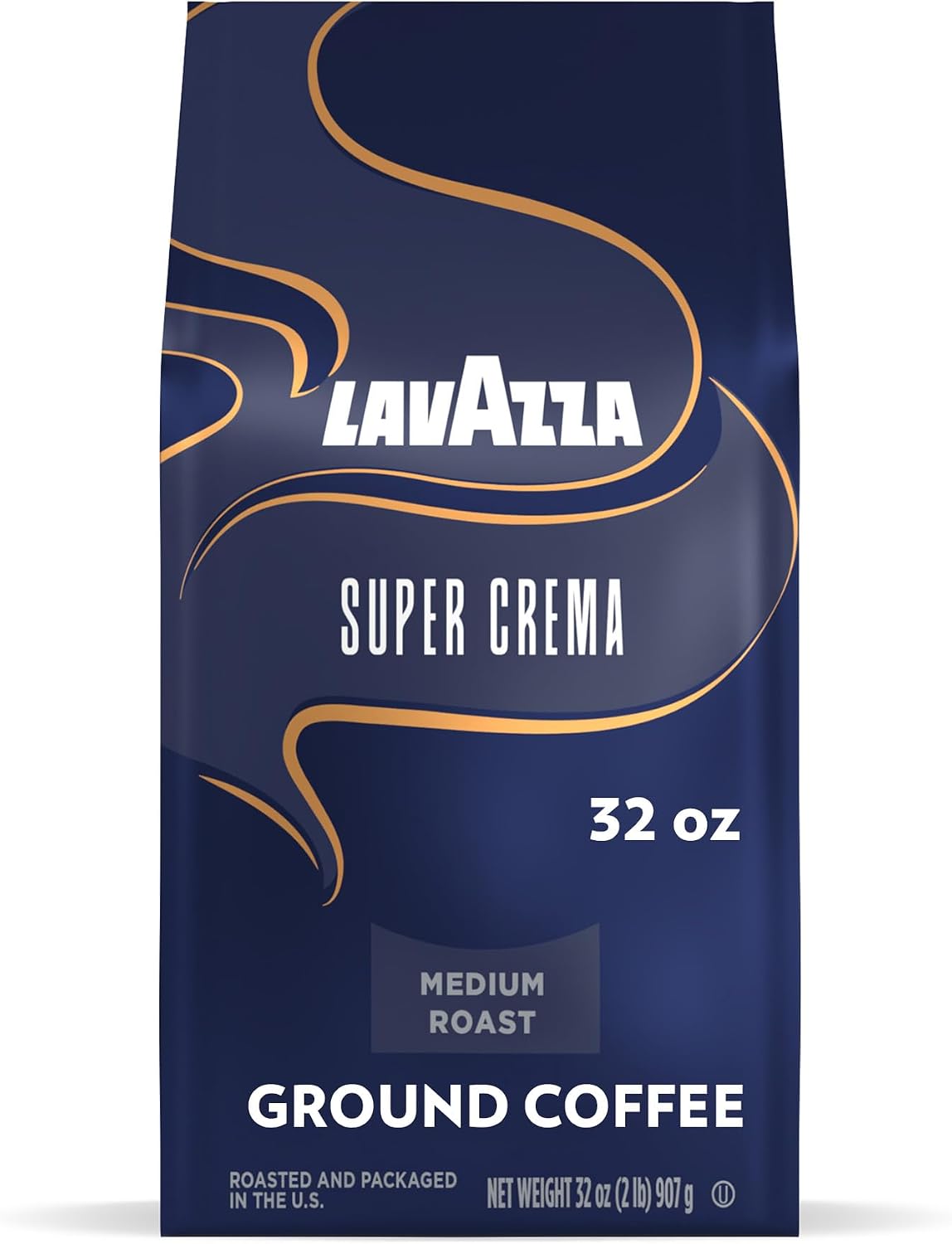 Café molido Lavazza Super Crema tostado medio 32oz