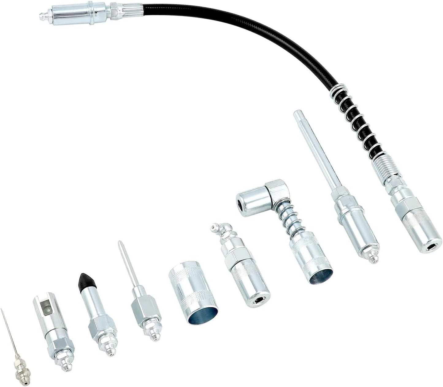Set 9 puntas engrase kit acoplador grasa universal